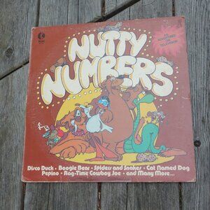 Vintage 1978 K-Tel NC 492 Nutty Numbers As Advertised on Television Vinyl Record